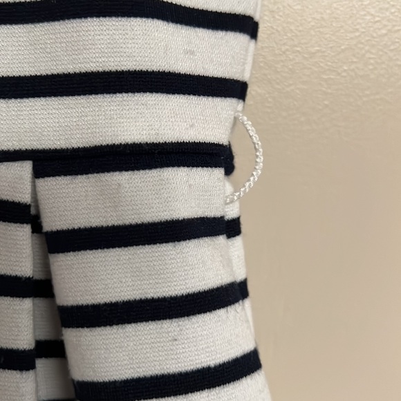 FOREVER 21 White and Blue Striped Sundress - Picture 3 of 4